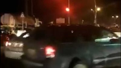 إطلاق الألعاب النارية في سماء 