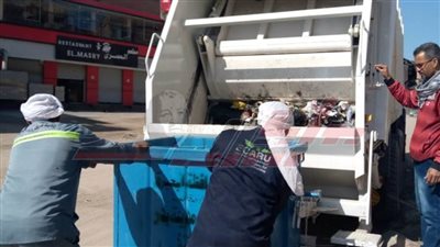 رفع 4500 طن قمامة ونقلها إلى مصانع التدوير بالبحيرة