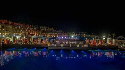 مسرح عائم لحفل الأفضل في إفريقيا الليلة.. وأكثر من مليار متابع على الموعد