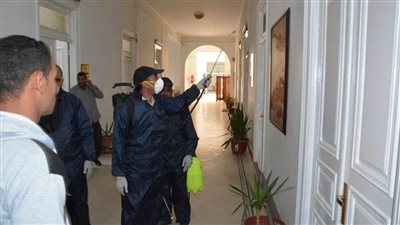 بدء تعقيم قرى بنى مزار شمال المنيا