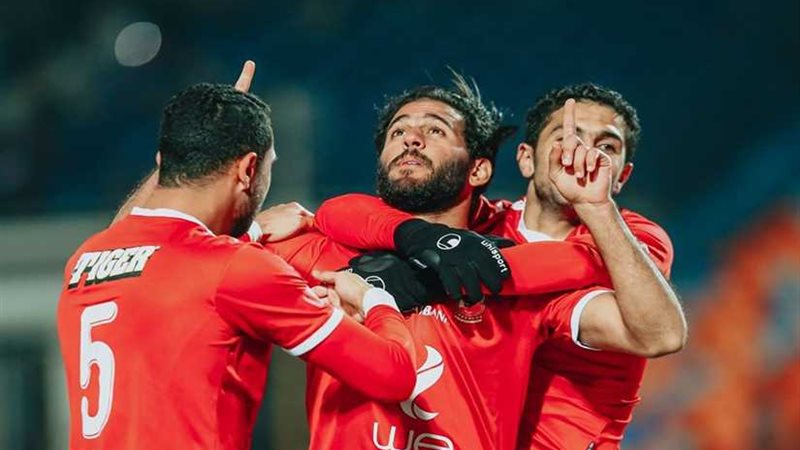 لقطات من مباراة الأهلي