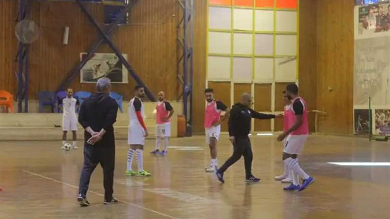 منتخب الصالات يتدرب