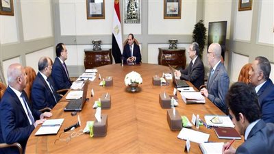  الرئيس السيسي يوجه بالإصلاح الفوري للأضرار الناتجة عن موجة الطقس السيئ 