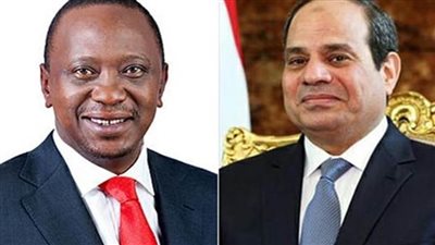 الرئيس الكيني خلال اتصاله بالرئيس السيسي: نُدعم مصر في أزمة سد النهضة
