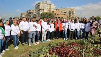 افتتاح المرحلة الأولى من تشجير ميدان 