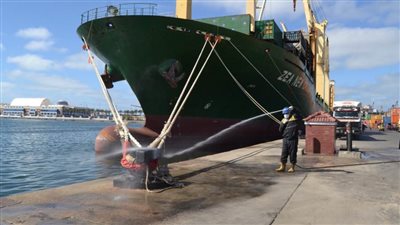 تشديد الإجراءات الاحترازية على الأفراد والبضائع بميناء الإسكندرية