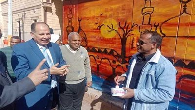 محافظ أسيوط يتفقد أعمال تجميل ودهان محولات الكهرباء