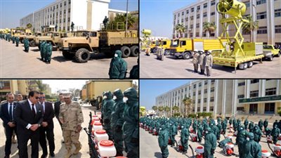 القوات المسلحة تعاون جامعة القاهرة لتنفيذ كافة الإجراءات الوقائية والاحترازية لمجابهة 