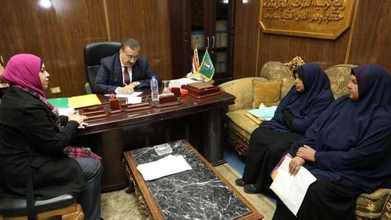 محافظ المنوفية يفحص