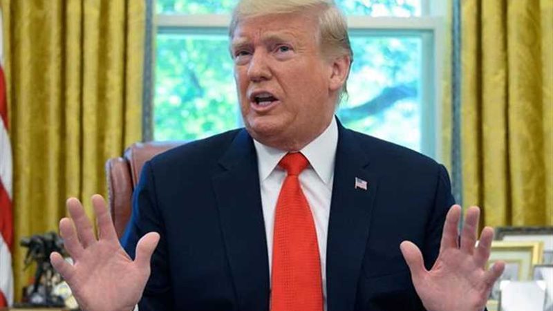 ترامب: لم يصب أي