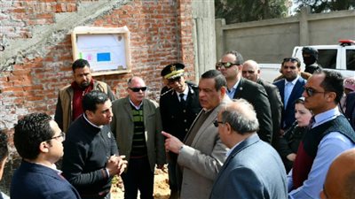 محافظ البحيرة يتفقد وحدة المرور الجديدة برشيد