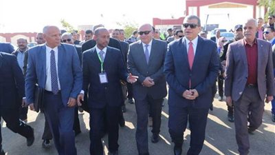 في بداية جولة بالصعيد.. سعفان وغريب يتفقدان مركز تدريب قفط