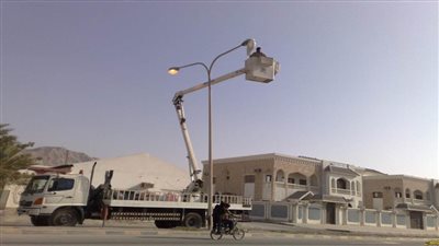 صيانة 19 ألفاً و611 عامود كهرباء و22 ألف كشاف إنارة بالسادات