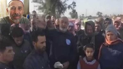 تشييع جنازة مسؤول الأوقاف الغارق بمسقط رأسه بالشرقية