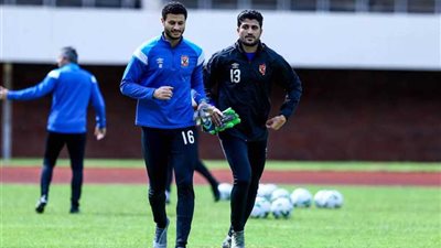 تدريبات قوية لثنائي حراس الأهلي في زيمبابوي