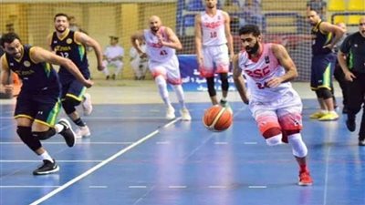 خسارة الزمالك بفارق 6 أهداف أمام سبورتنج بدوري كرة السلة