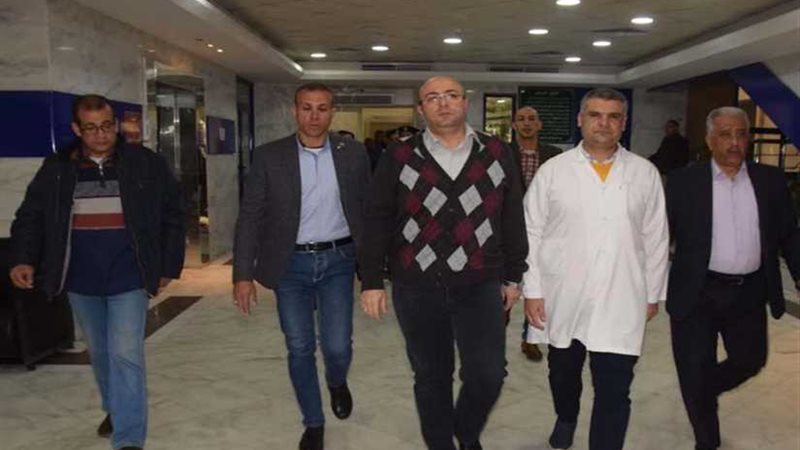 محافظ بني سويف يطمئن