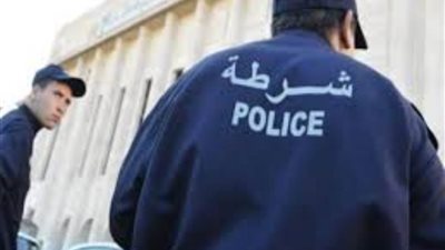 الشرطة الجزائرية فى مواجهة فيروس 