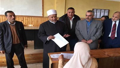 الأمير يتفقد لجان كلية الدراسات الإسلامية لبنات الأزهر بكفر الشيخ