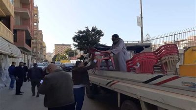 رفع وإزالة 805 حالات إشغال طريق وتعدٍّ في حملة بدمنهور
