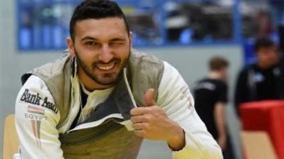 علاء أبو القاسم يخسر في دور الـ 16 بمونديال سلاح الشيش بفرنسا