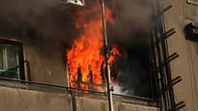احتراق محتويات شقة سكنية بسبب موقد نار بـ