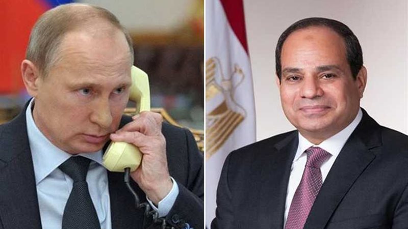 عاجل ..السيسي وبوتين