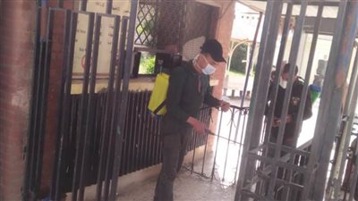 بدء إجراءات تعقيم المناطق الأثرية بمدينتي الإسكندرية ورشيد