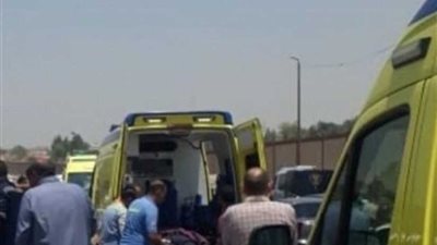 مصرع عامل زراعي وإصابة 7 آخرين