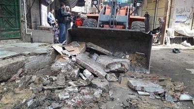 تحرير47 محضر إشغال بمركز بني مزار بالمنيا