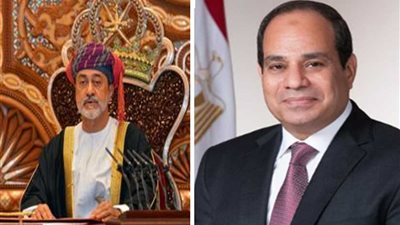 الرئيس السيسي يبعث برقية تهنئة إلى أخيه جلالة السلطان 
