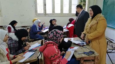 انتهاء اليوم الثاني لامتحانات نصف العام بالبحيرة