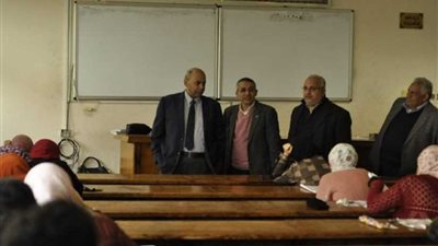 انتظام الامتحانات بكليات جامعة المنيا في أسبوعها الثاني