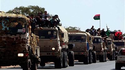 الجيش الليبي يسيطر على منطقة أبو نجيم ووادى بي جنوب أبو قرين