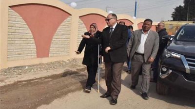 محافظ أسيوط يتفقد أعمال تطوير مسار رحلة العائلة المقدسة