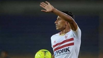 محمد عبد الشافي يؤدي تدريبات تأهيلية