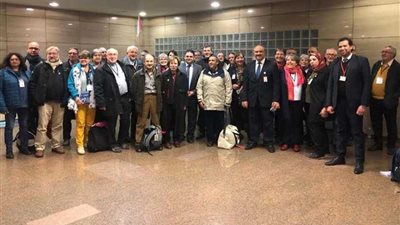 وفد كنسي فرنسي يزور نقاط مسار رحلة العائلة المقدسة