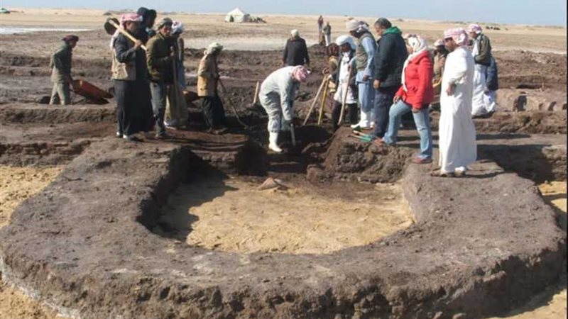 بدء الحفائر بمنطقة