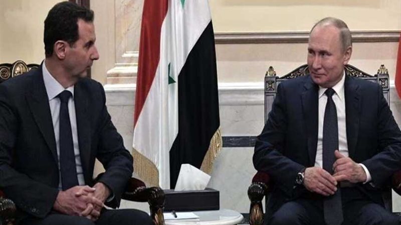 بوتين يحث الأسد على