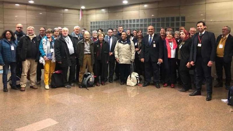 وفد كنسي فرنسي يزور