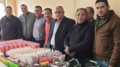 جمارك نويبع: ضبط مستحضرات تجميل وزيوت شيش الإلكترونية