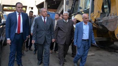 محافظ القليوبية يتفقد منظومة النظافة بـ3 مدن