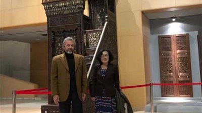 مسؤولة باليونسكو تزور المتحف القومي للحضارة