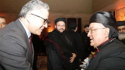 وزير الآثار يستقبل وفدًا كنسيًا فرنسيًا