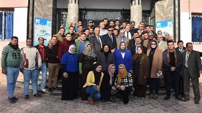 محافظ الدقهلية يتفقد شركة المياه