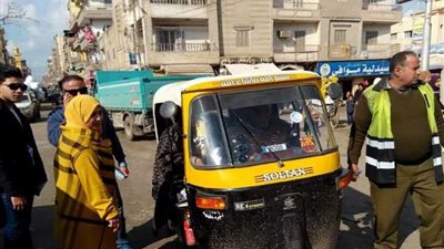 تحرير ١٩ محضرًا خلال حملة لإزالة الإشغالات ببلقاس