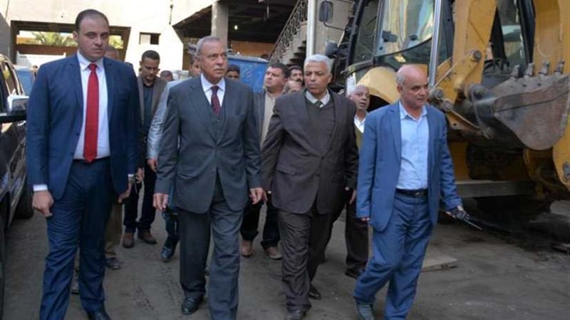 محافظ القليوبية يتفقد