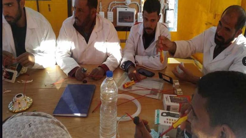 سعفان يتابع الدورات