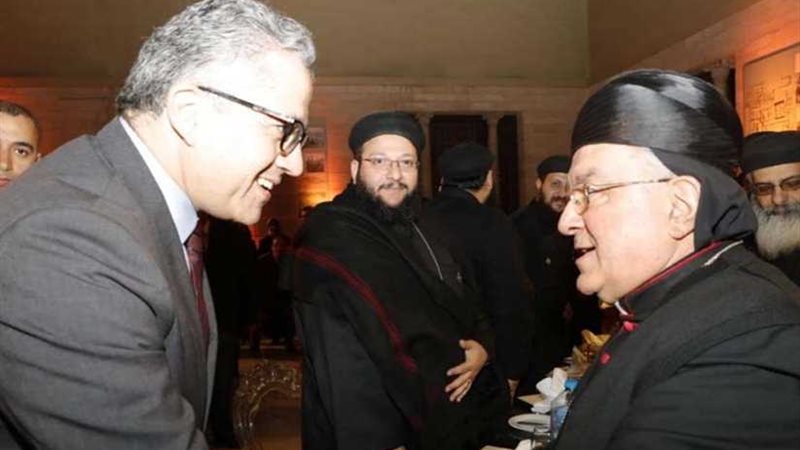 وزير الآثار يستقبل