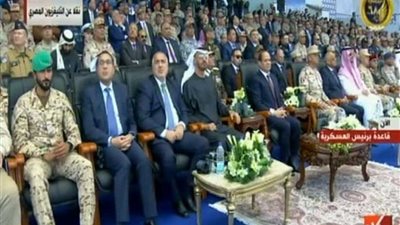 محمد بن زايد: نشارك الشعب المصري إنجازاته